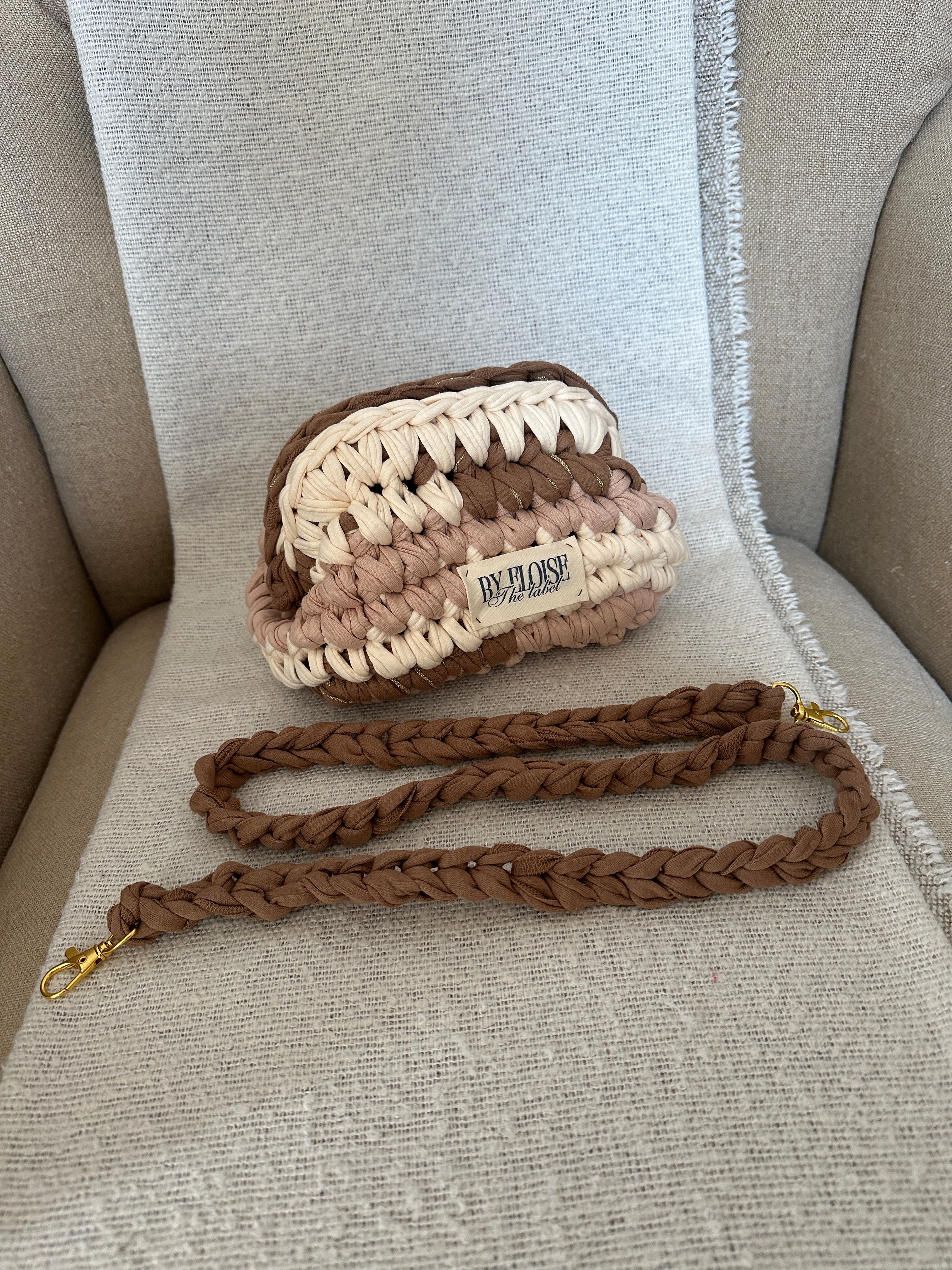 Mini Iced Latte Clutch with Bodystrap