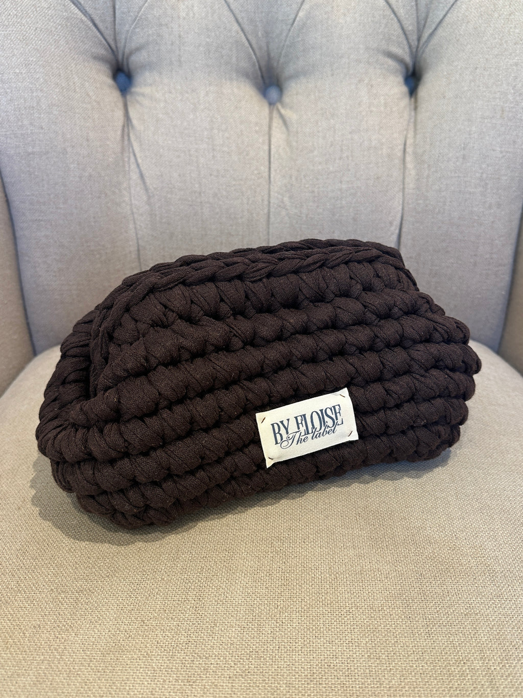 Expresso Cotton Clutch