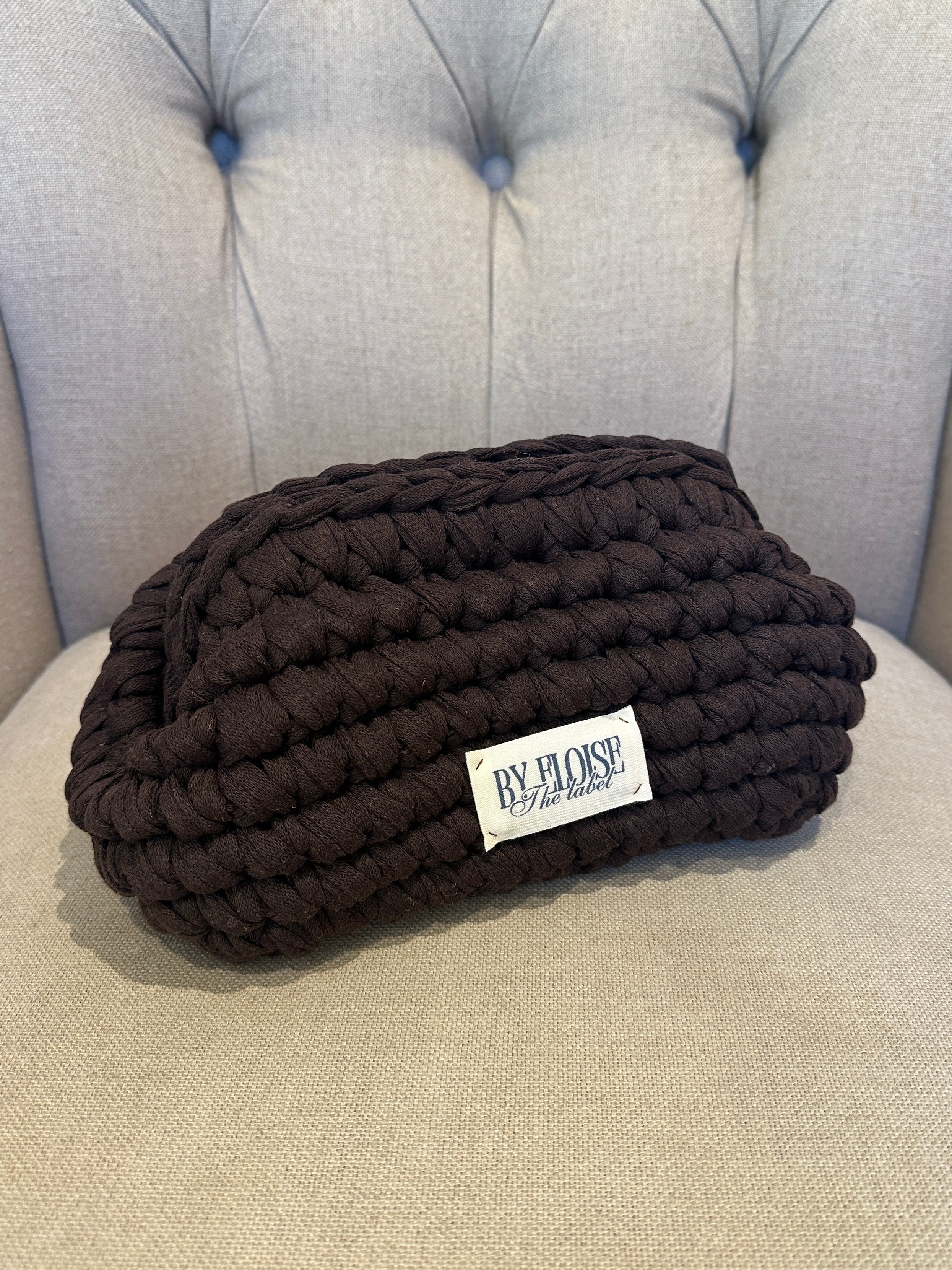 Expresso Cotton Clutch