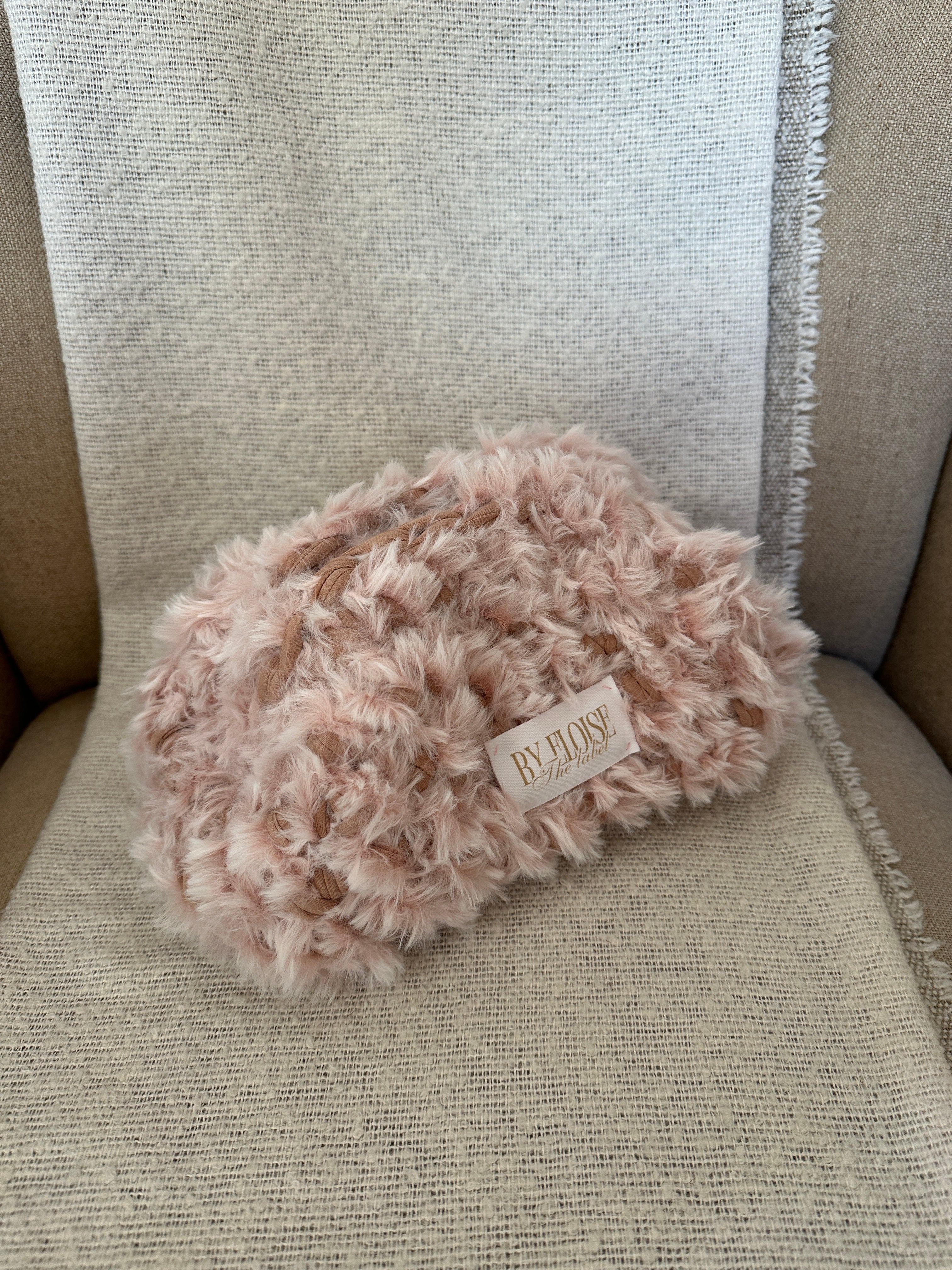 Strawberry Milk Fluffy Clutch