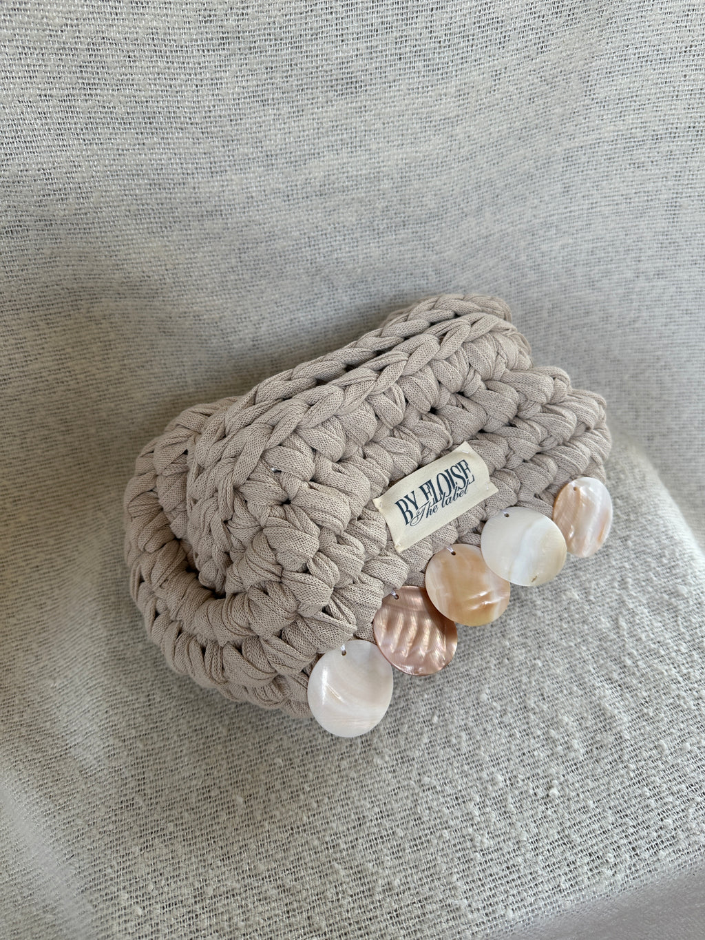 PRE ORDER Cotton Pearl Clutch