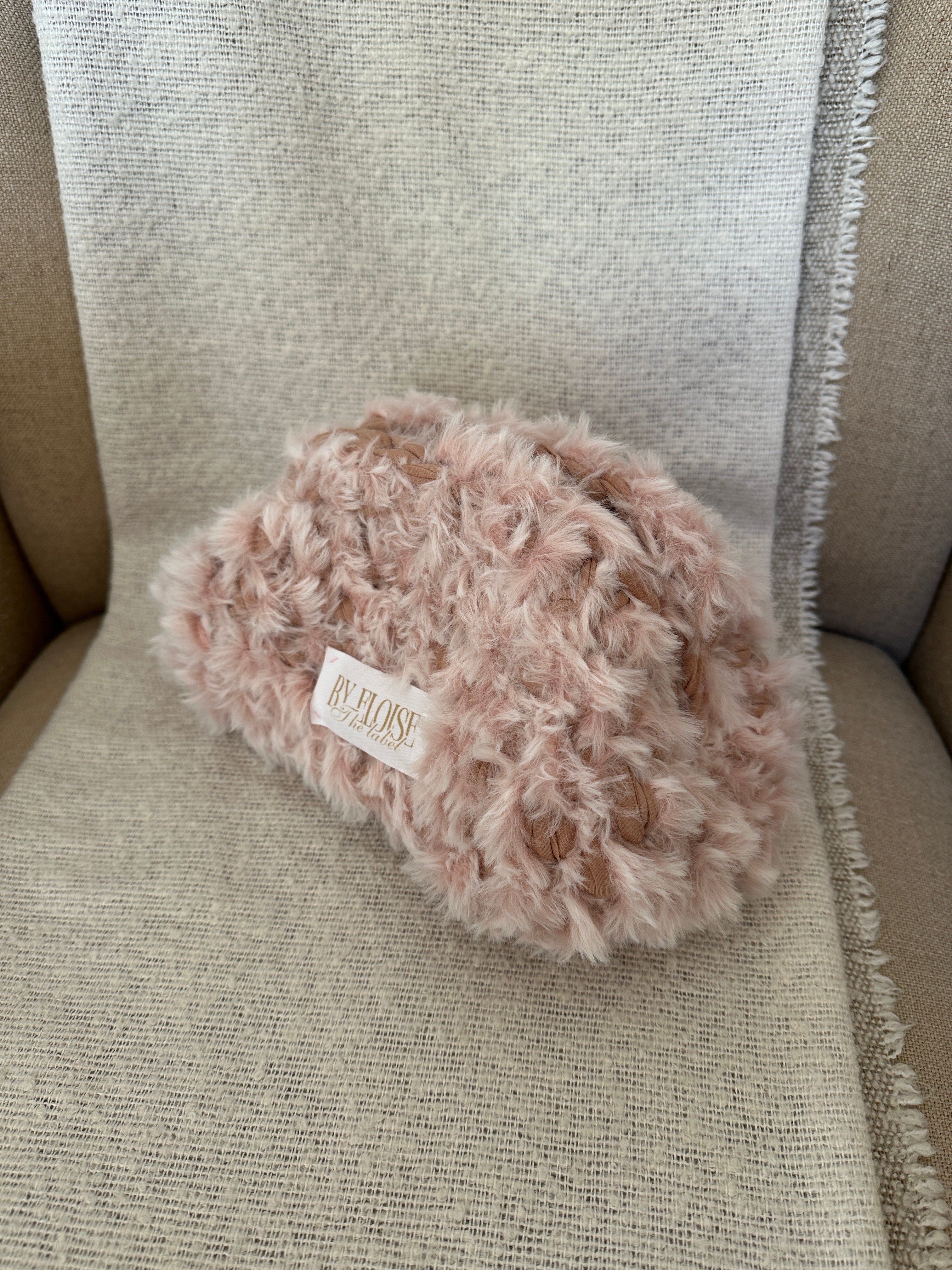 Strawberry Milk Fluffy Clutch