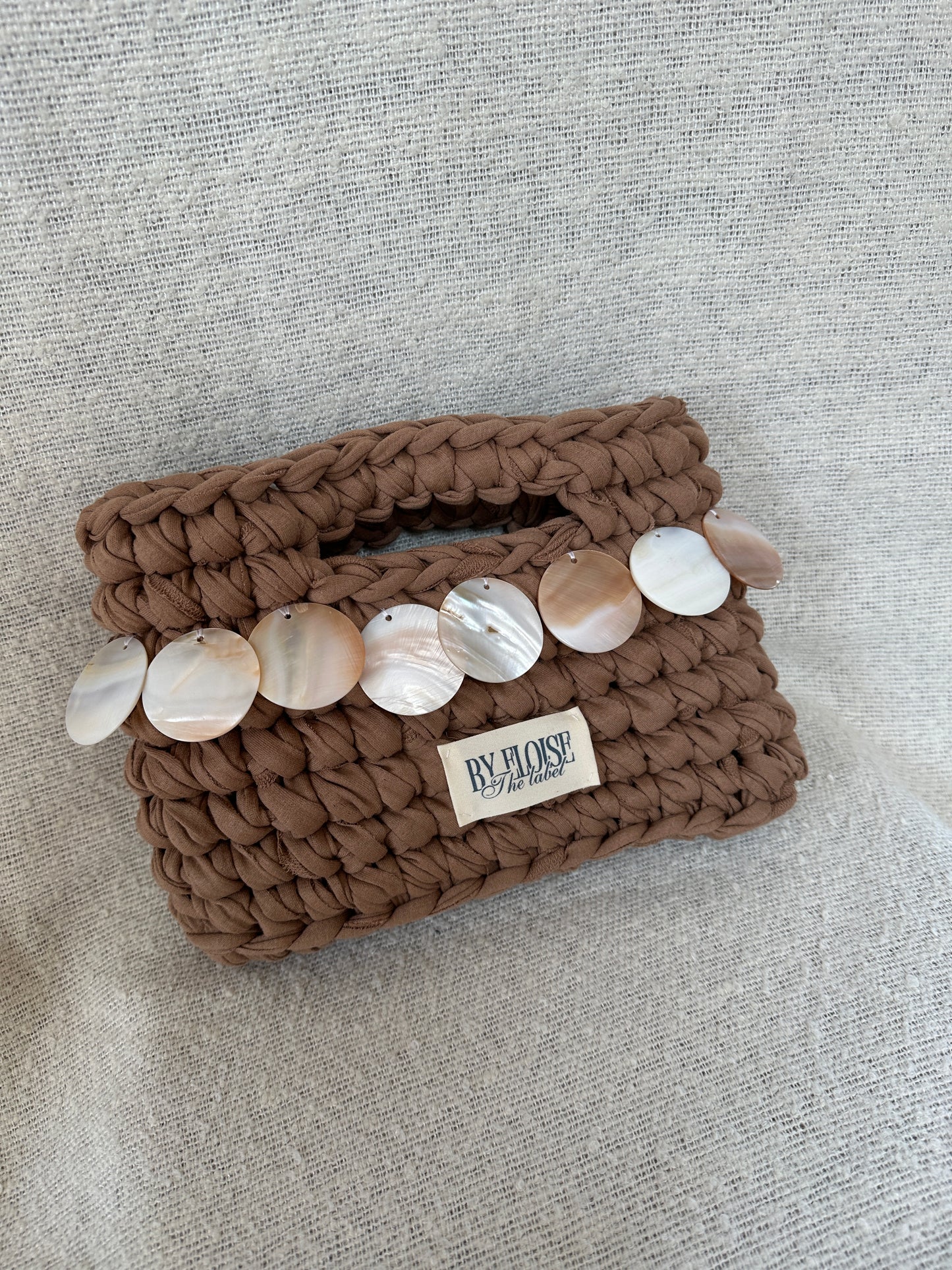 Brown pearl bag