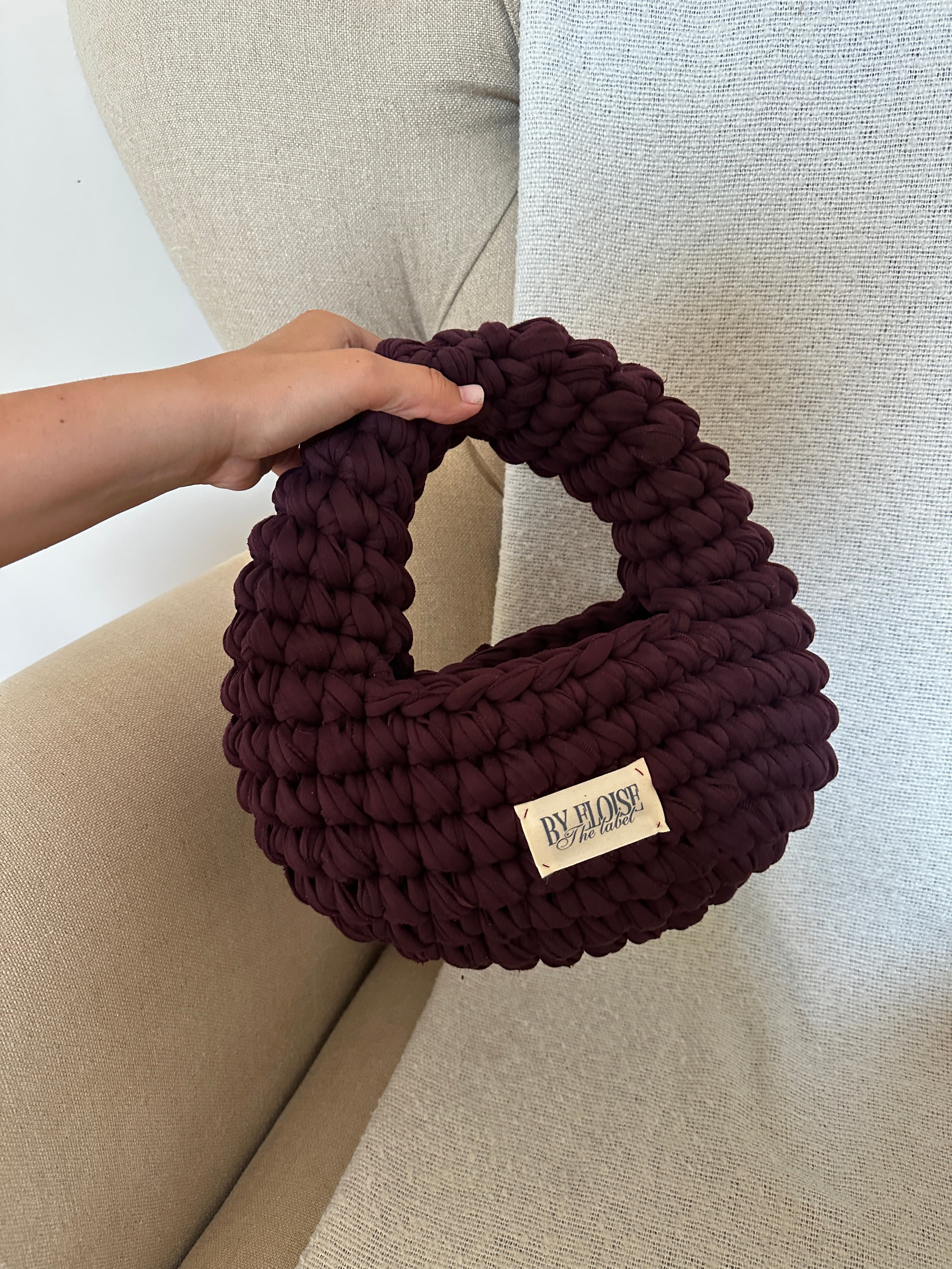 Mulberry Wine Nest Bag