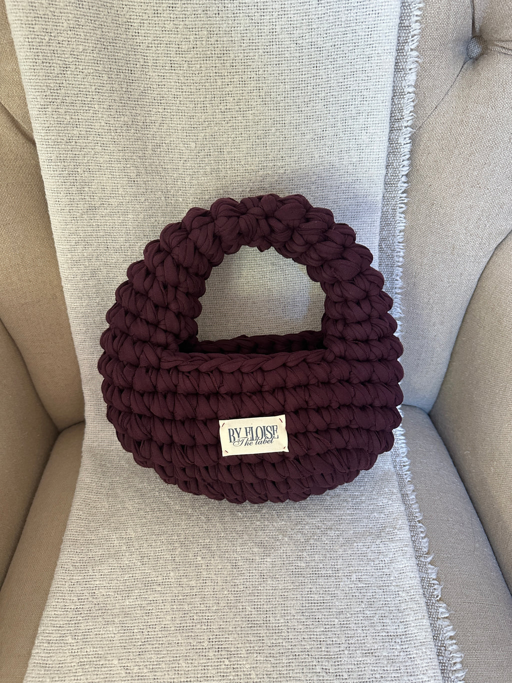 Mulberry Wine Nest Bag