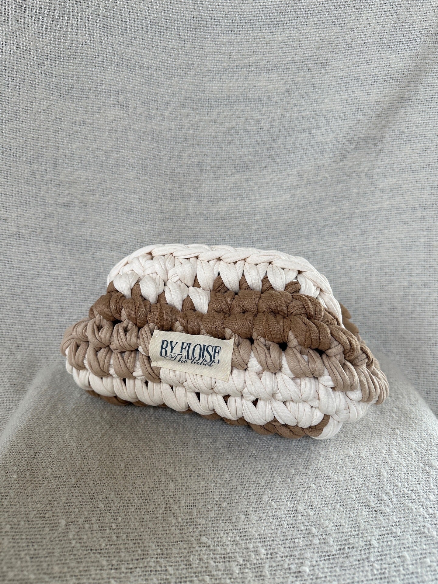Latte Swirl Clutch