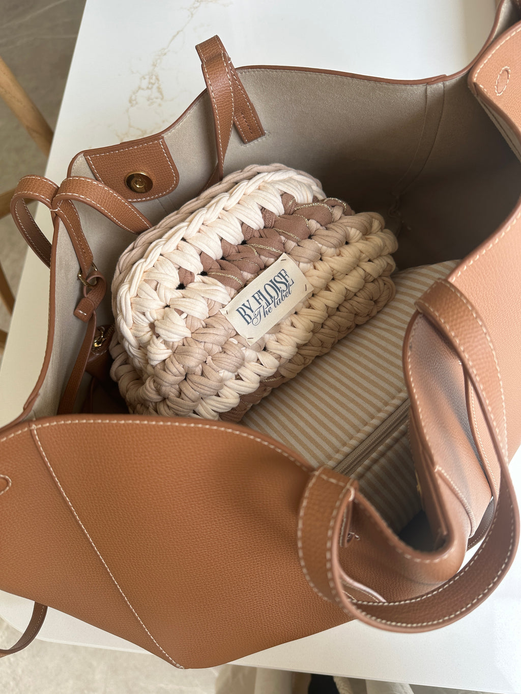 Mini Iced Expresso Clutch with Bodystrap