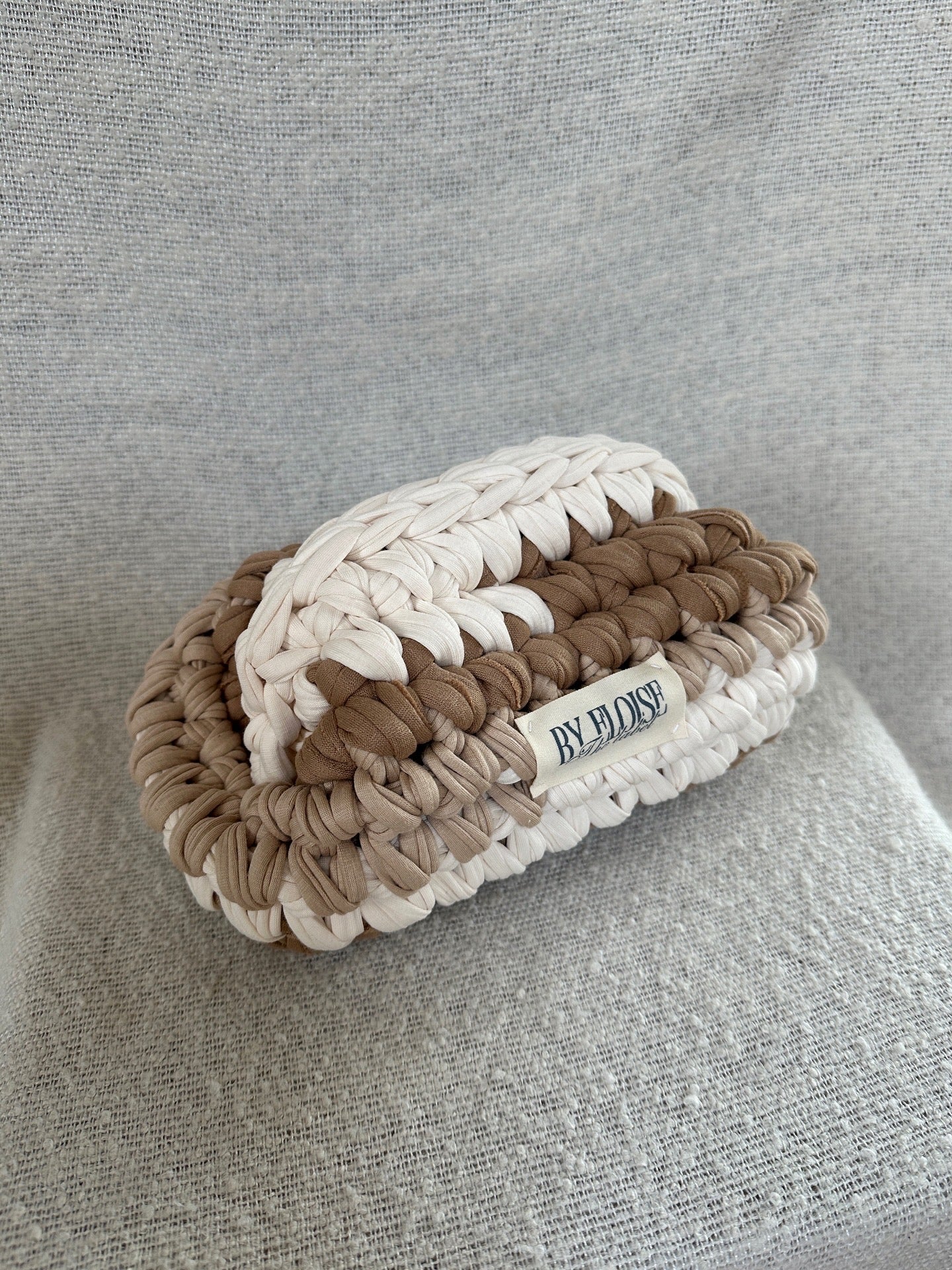 Latte Swirl Clutch