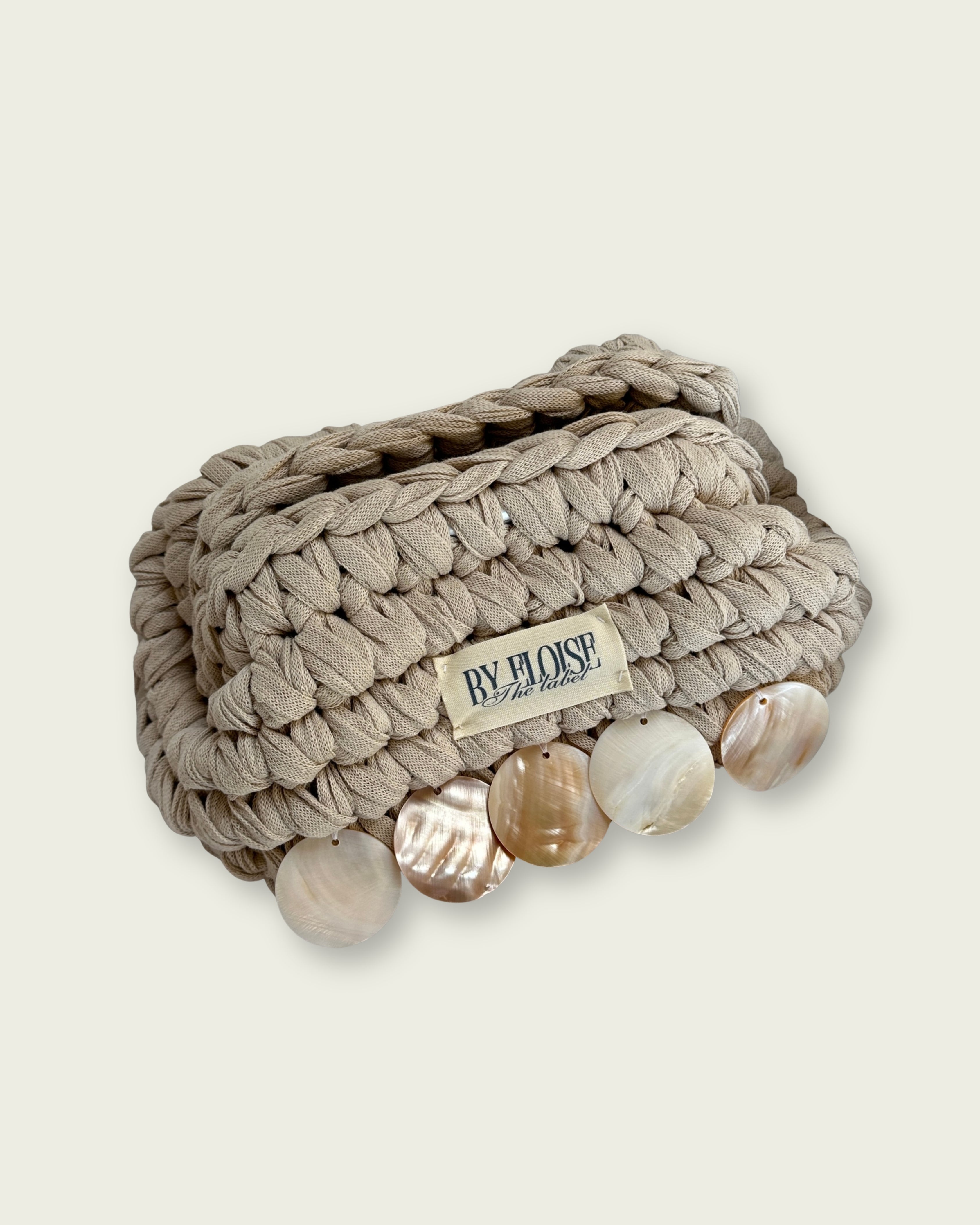 PRE ORDER Cotton Pearl Clutch